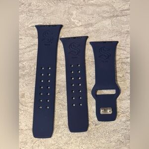 NWOT Seattle Kraken Logo Navy Blue Watch Band.